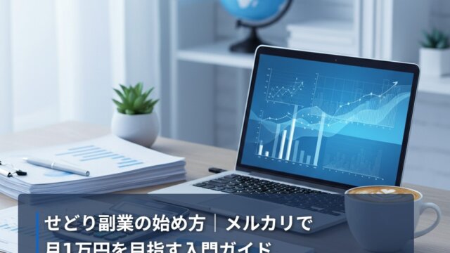 せどり副業の始め方｜メルカリで月1万円を目指す入門ガイド